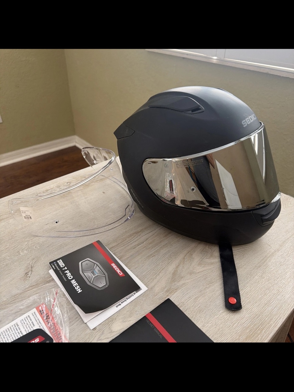 Sedici Strada 3 black Helmet  XS